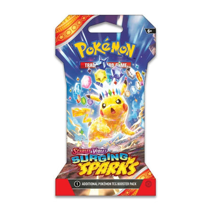 Summon Supply — Pokemon TCG Surging Sparks Sleeved - Booster Packs SET OF 4 – Authentic Japanese Pokemon Cards