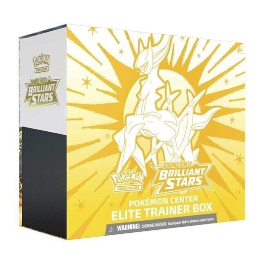 Summon Supply — Pokemon TCG Sword & Shield Brilliant Stars Pokemon Center Elite Trainer Box – Complete Trainer Kit with Accessories